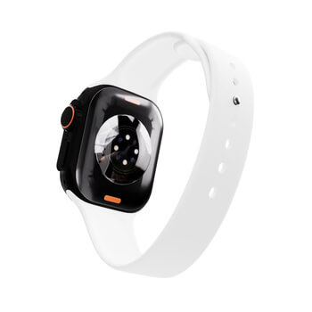 Picasee Gürtel mit Gravur für Apple Watch Ultra 49 mm - Weiß