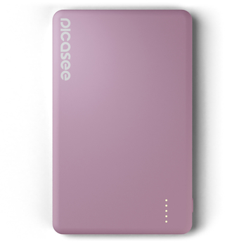 Picasee Powerbank mit MagSafe 5 000 mAh - Rosa