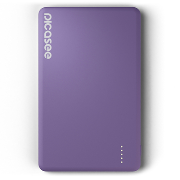 Picasee Powerbank mit MagSafe 5 000 mAh - Lila