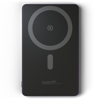Picasee Powerbank mit MagSafe 5 000 mAh - Lila