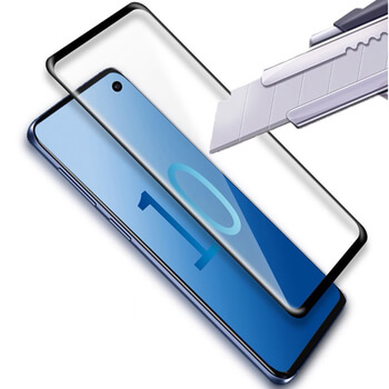 Gehärtetes 3D Schutzglas für Samsung Galaxy S10e G970 - schwarz