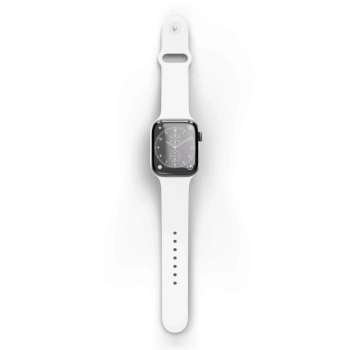 Picasee Gürtel mit Gravur für Apple Watch SE 44 mm (2024) - Weiß