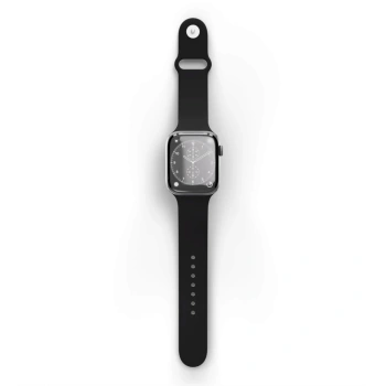 Picasee Gürtel mit Gravur für Apple Watch SE 44 mm (2024) - Schwarz