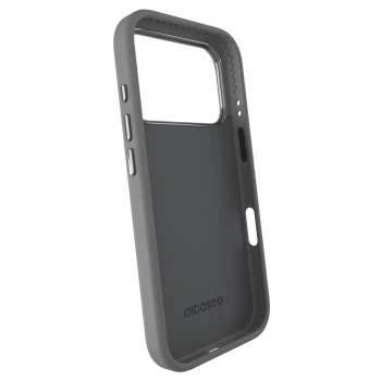 Picasee Premium case mit MagSafe - Personalisierte Gravur - Grau