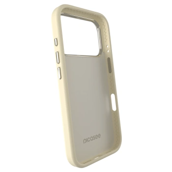 Picasee Premium case mit MagSafe - Personalisierte Gravur - Beige