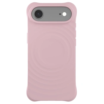 Picasee Apple iPhone Air Shock-proof case s MagSafe - Personalisierte Gravur - Rosa