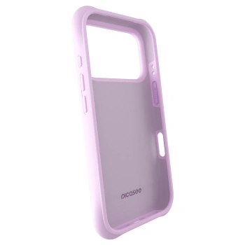 Picasee Apple iPhone 17 Pro Shock-proof case s MagSafe - Personalisierte Gravur - Lila