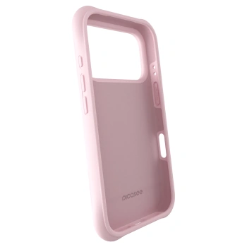 Picasee Apple iPhone 17 Pro Shock-proof case s MagSafe - Personalisierte Gravur - Rosa
