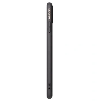 Picasee Apple iPhone XS Max Hülle - Schwarzes Silikon - Dark Elegance