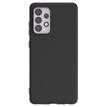 Picasee Samsung Galaxy A52 5G A525F Hülle - Schwarzes Silikon - Individuelles Fotodesign