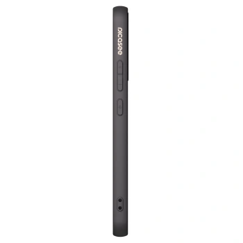 Picasee Samsung Galaxy A34 5G A346B Hülle - Schwarzes Silikon - Dark Elegance