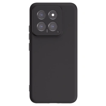 Picasee Xiaomi 14 Hülle - Schwarzes Silikon - Individuelles Fotodesign
