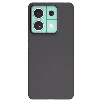 Picasee Xiaomi Redmi Note 13 5G Hülle - Schwarzes Silikon - Individuelles Fotodesign