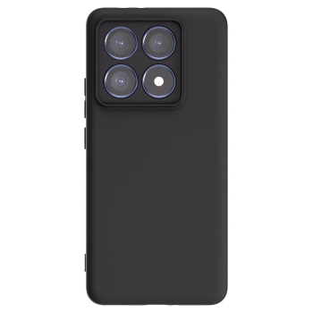 Picasee Xiaomi 14T Pro Hülle - Schwarzes Silikon - Individuelles Fotodesign