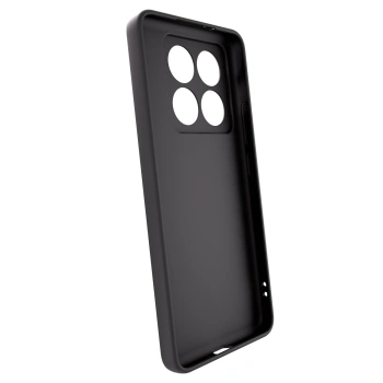 Picasee Xiaomi 14T Pro Hülle - Schwarzes Silikon - Clear