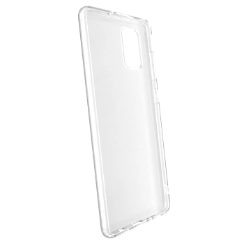 Picasee Samsung Galaxy A71 A715F Hülle - Transparentes Silikon - Thunder