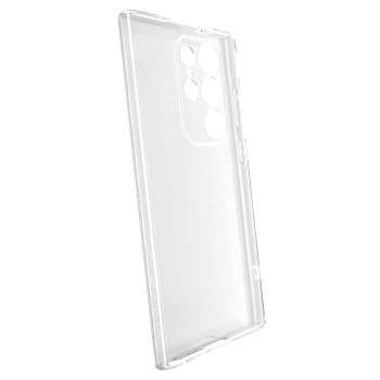 Picasee Samsung Galaxy S23 Ultra 5G Hülle - Transparentes Silikon - Red Lily