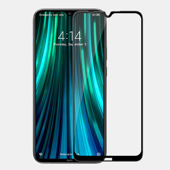 Picasee gehärtetes 3D Schutzglas mit Rahmen für Xiaomi Redmi Note 8 - schwarz