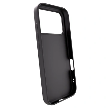 Picasee Apple iPhone 17 Pro Hülle - Schwarzes Silikon - AQUARIUS