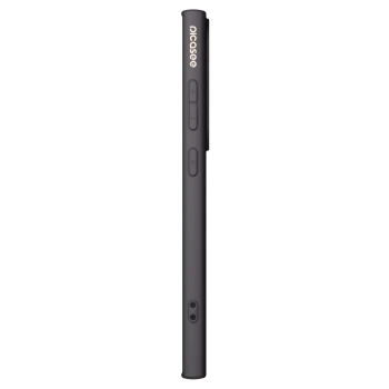 Picasee Samsung Galaxy S24 Ultra S928B 5G Hülle - Schwarzes Silikon - Dark Elegance