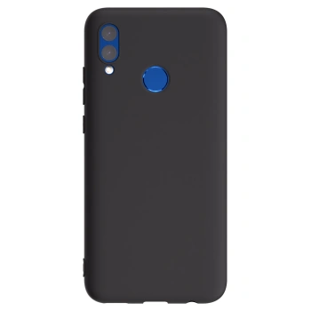 Picasee Huawei P Smart 2019 Hülle - Schwarzes Silikon - Individuelles Fotodesign