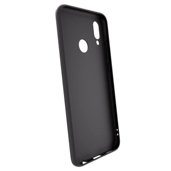 Picasee Huawei P Smart 2019 Hülle - Schwarzes Silikon - Dark Elegance