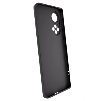 Picasee Honor 50 5G Hülle - Schwarzes Silikon - Dark Elegance