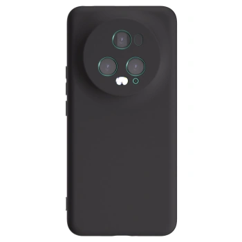 Picasee Honor Magic5 Pro Hülle - Schwarzes Silikon - Individuelles Fotodesign