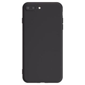 Picasee Apple iPhone 7 Plus Hülle - Schwarzes Silikon - Individuelles Fotodesign