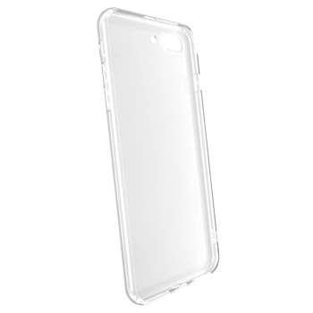 Picasee Apple iPhone 7 Plus Hülle - Transparentes Silikon - Brown Tiger