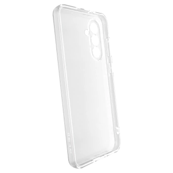 Picasee Samsung Galaxy A56 5G A566B Hülle - Transparentes Silikon - Grey Drift