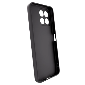 Picasee Honor X8 5G Hülle - Schwarzes Silikon - Individuelles Fotodesign