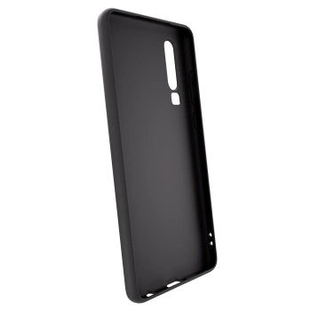 Picasee Huawei P30 Hülle - Schwarzes Silikon - Magnetic