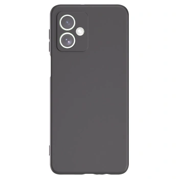 Picasee Motorola Moto G54 5G Hülle - Schwarzes Silikon - Individuelles Fotodesign