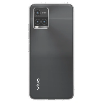 Picasee Vivo Y33s Hülle - Transparentes Silikon - Individuelles Fotodesign