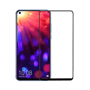 Gehärtetes 3D Schutzglas mit Rahmen für Huawei Nova 5T - schwarz