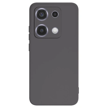 Picasee Xiaomi Redmi Note 14S Hülle - Schwarzes Silikon - Individuelles Fotodesign
