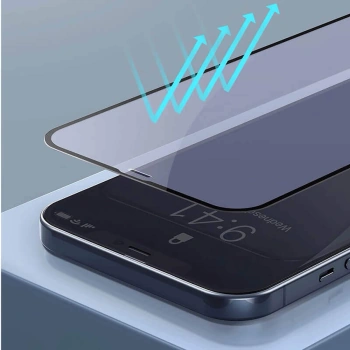 Picasee gehärtetes 3D Schutzglas mit Rahmen für Apple iPhone 17e - schwarz
