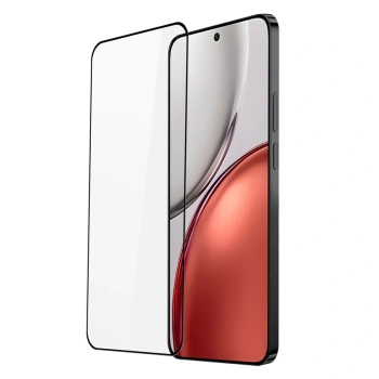 Gehärtetes 3D Schutzglas mit Rahmen für Honor Magic8 Lite 5G - schwarz