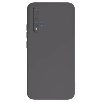 Picasee Huawei Nova 5T Hülle - Schwarzes Silikon - Individuelles Fotodesign