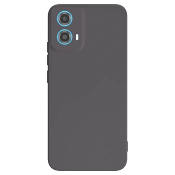 Picasee Motorola Moto G34 5G Hülle - Schwarzes Silikon - Individuelles Fotodesign