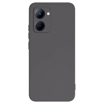Picasee Realme C33 (2023) Hülle - Schwarzes Silikon - Individuelles Fotodesign