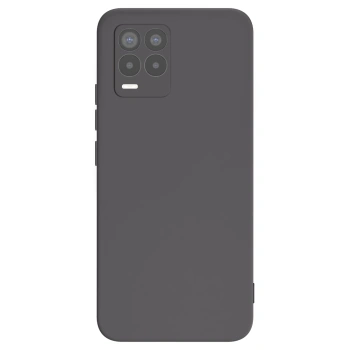 Picasee Realme 8 Pro Hülle - Schwarzes Silikon - Individuelles Fotodesign