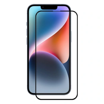 3x gehärtetes 3D Schutzglas mit Rahmen für Apple iPhone 16e - schwarz