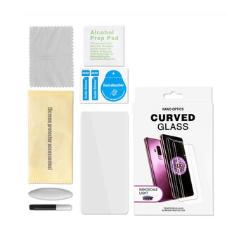 3x Picasee 3D UV gebogenes Schutzglas für Samsung Galaxy S20 Ultra 5G G988F - 2+1 gratis