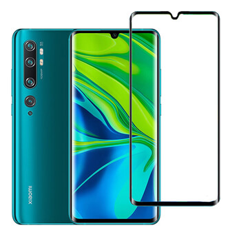 Picasee 3D gehärtetes Schutzglas für Xiaomi Mi Note 10 (Pro) - schwarz