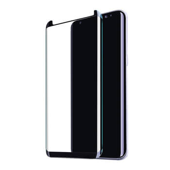 3D gehärtetes Schutzglas für Samsung Galaxy S8+ G955F - schwarz