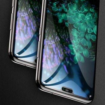 Picasee gehärtetes 3D Schutzglas mit Rahmen für Honor 9X Lite - schwarz
