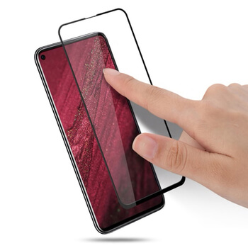 3x gehärtetes 3D Schutzglas mit Rahmen für Honor 20 - schwarz