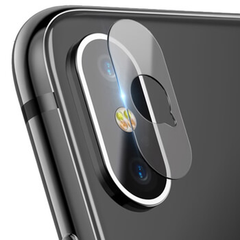 3x gehärtetes Schutzglas für das Kamerobjektiv des Mobiltelefons Apple iPhone X/XS 2+1 gratis